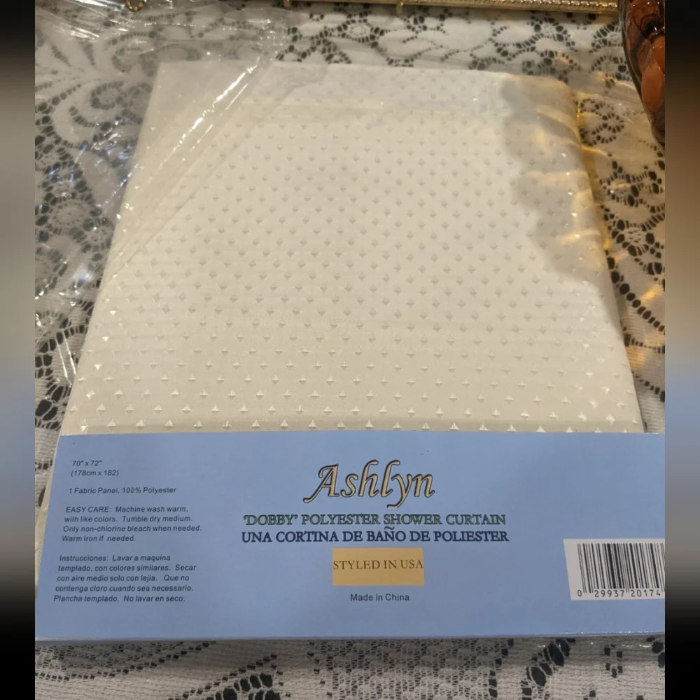 Vintage Retro Elegant Bathroom Shower Curtain Home Decor Accessories Gift